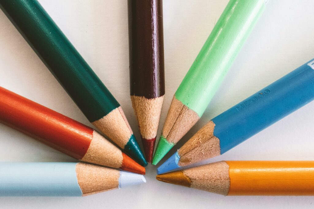 pencil colour